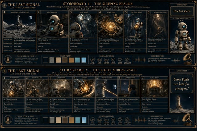 Creation prompt preview