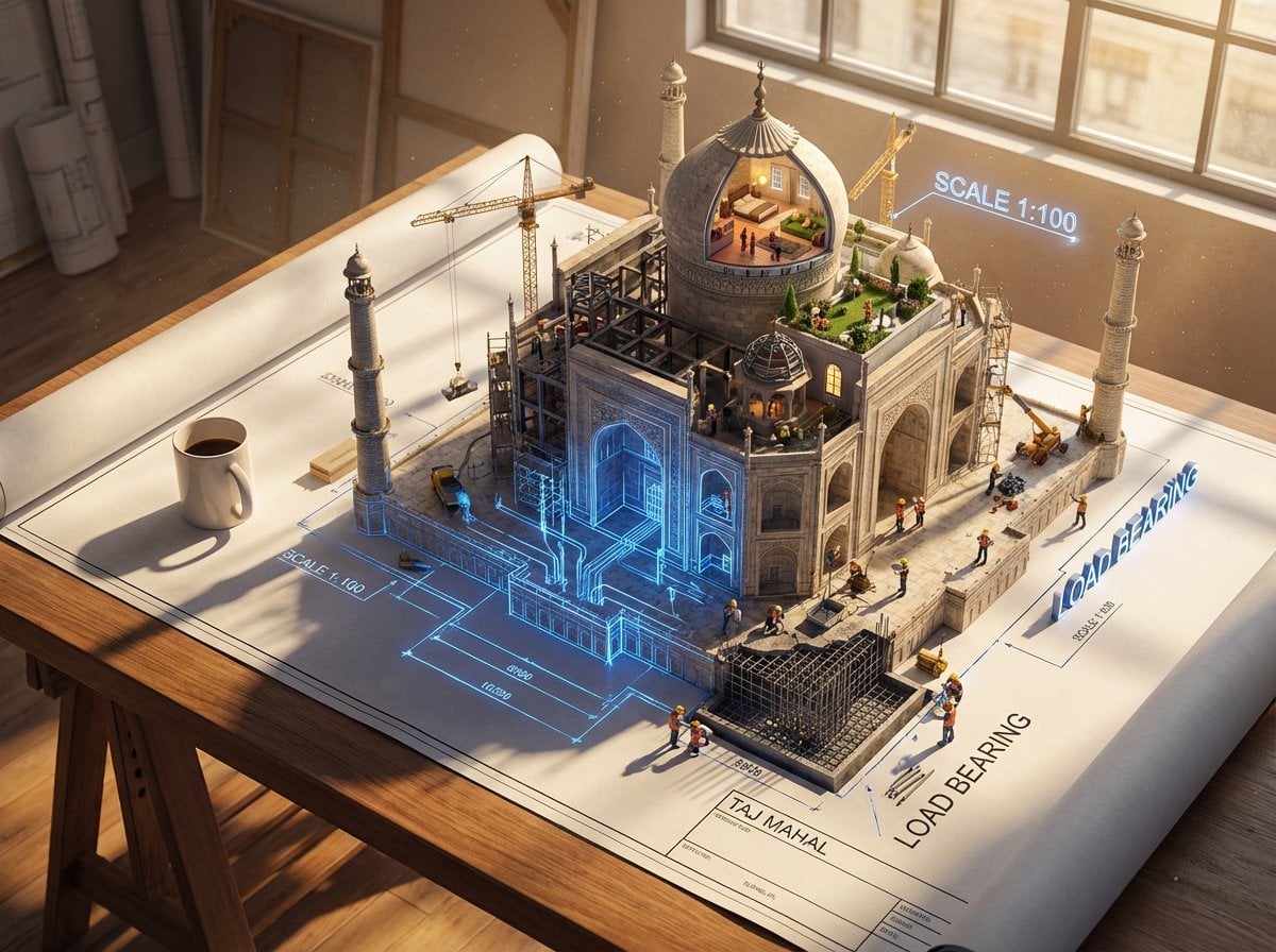 3D Blueprint Coming to Life
