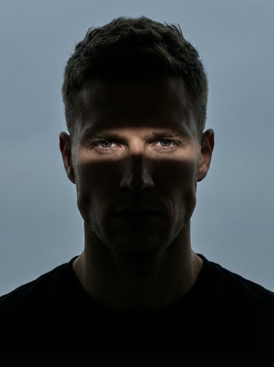 Cinematic Shadow Portrait