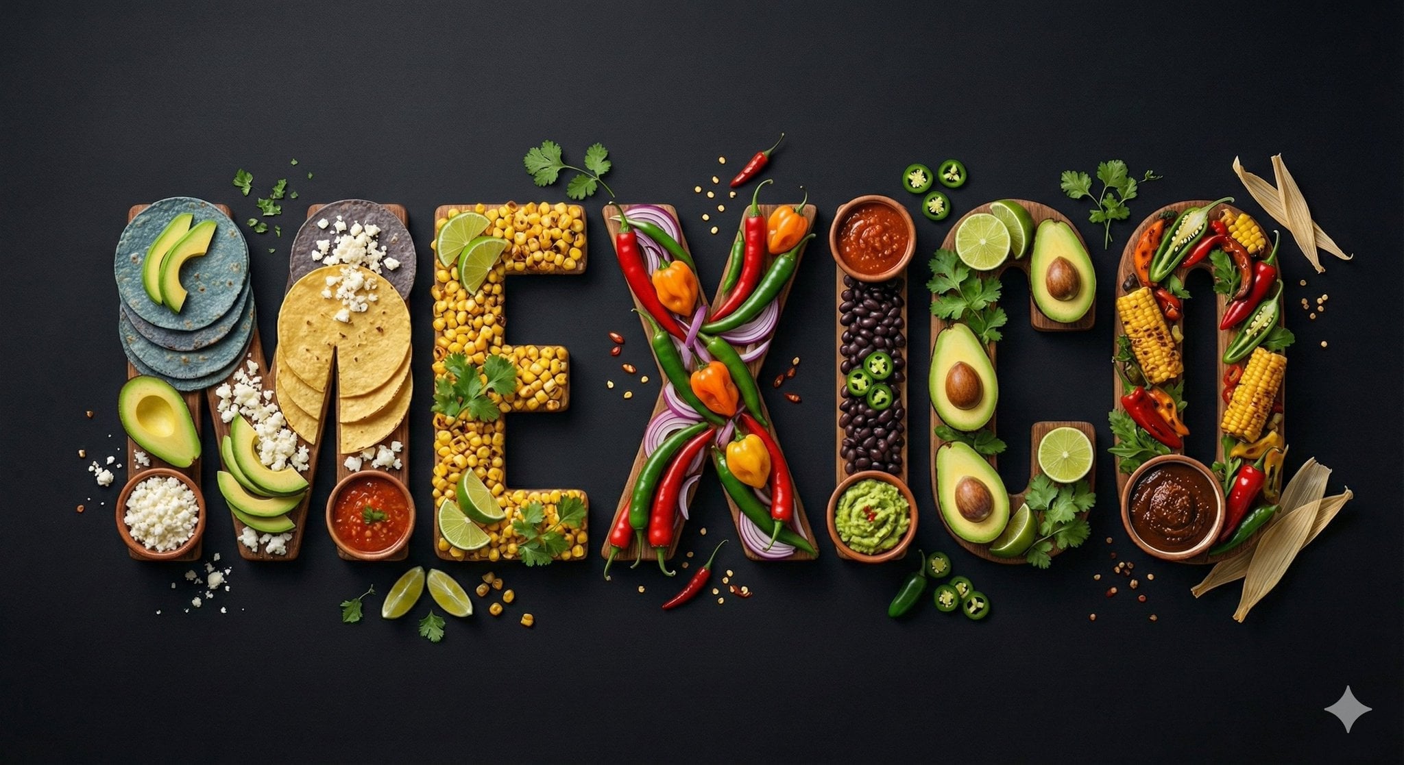 Culinary Typography Illustration