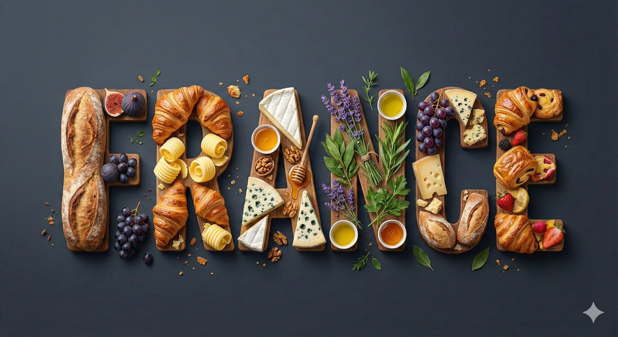 Culinary Typography Illustration