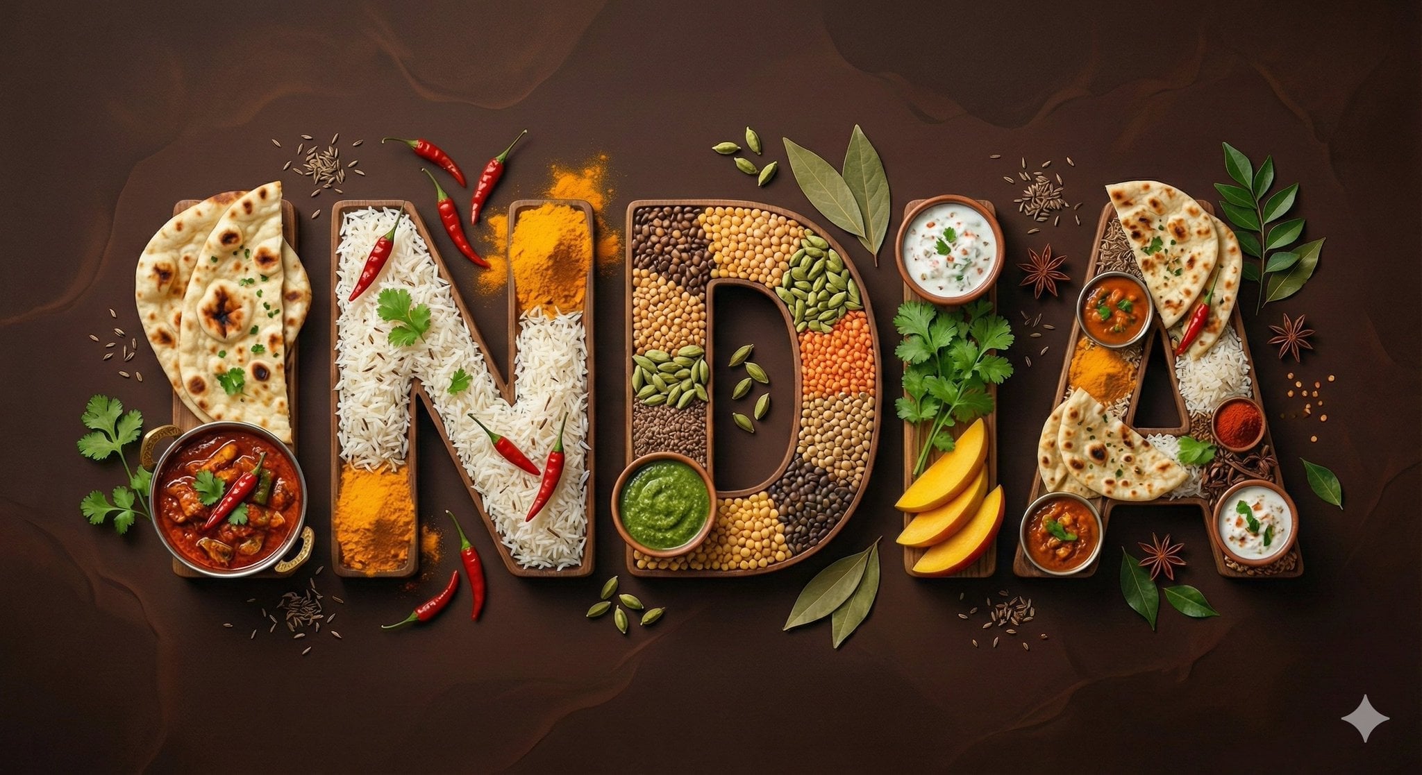 Culinary Typography Illustration