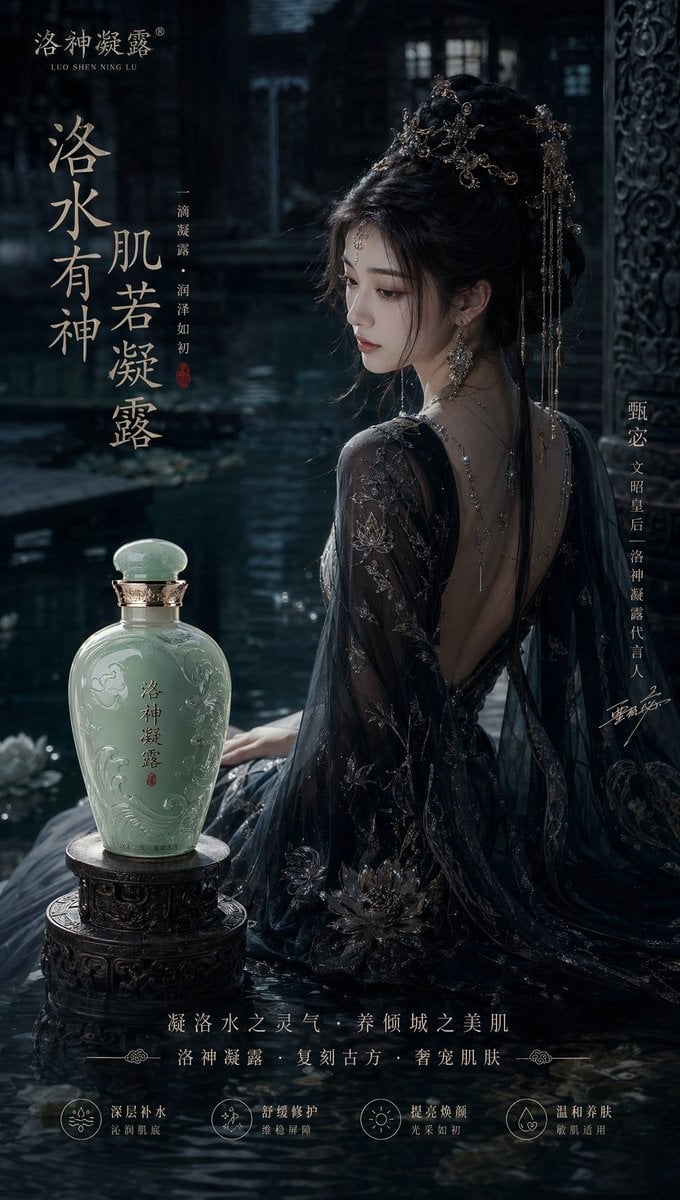 深宫掌中舞香膏广告