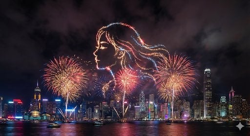 Custom Shaped City Fireworks