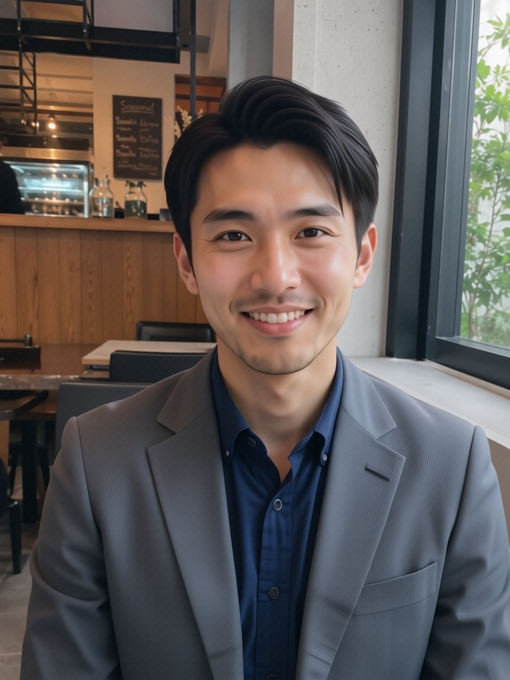 Young Japanese Man Portrait