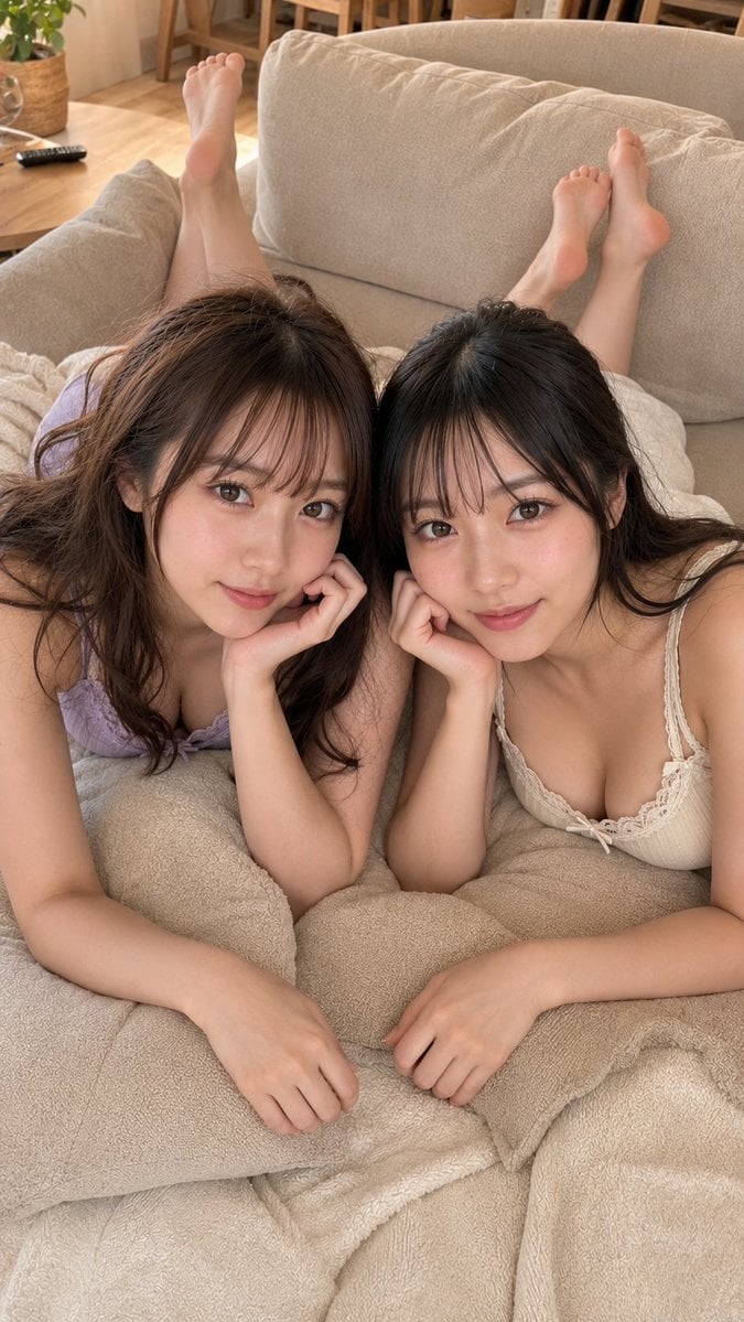 Cozy Japanese Girls' Loungewear Snapshot