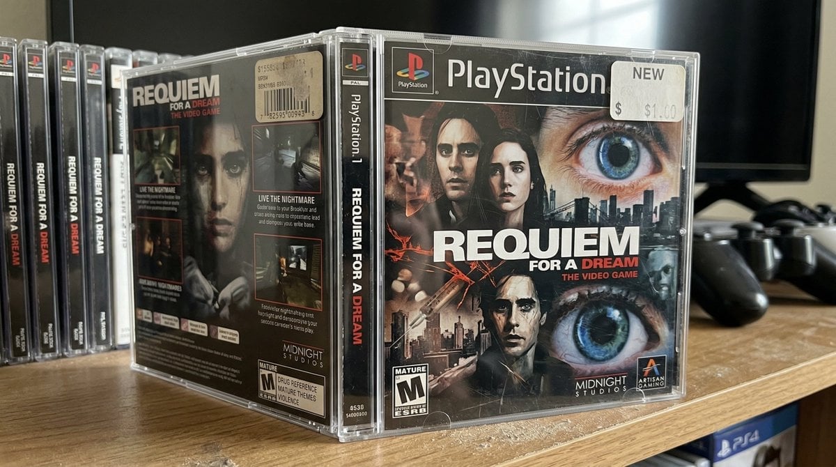 Retro PS1 Movie Tie-In Game Case