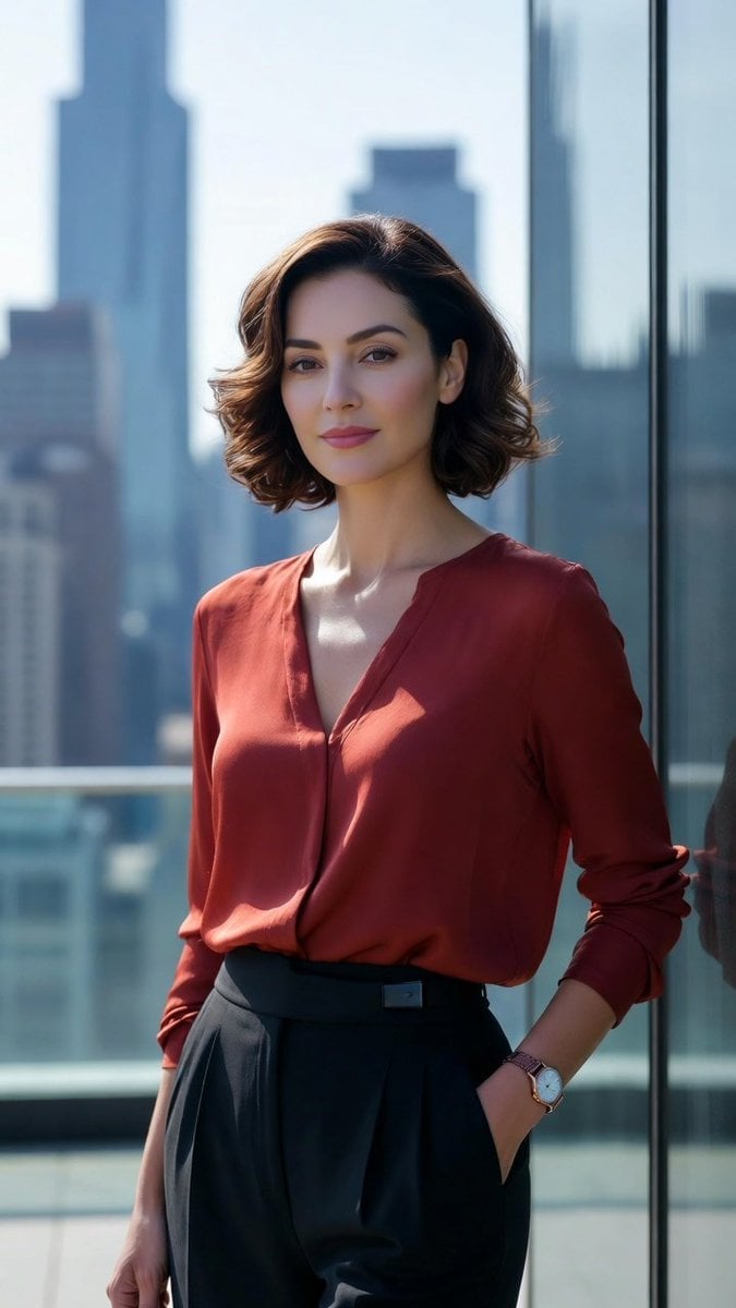 Executive Portrait on City Terrace