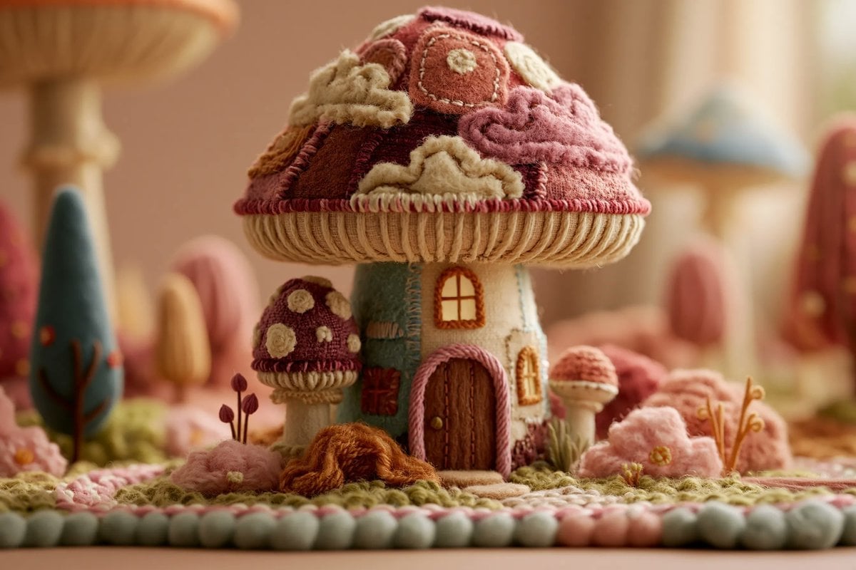 Stop-Motion Fabric Sculpture