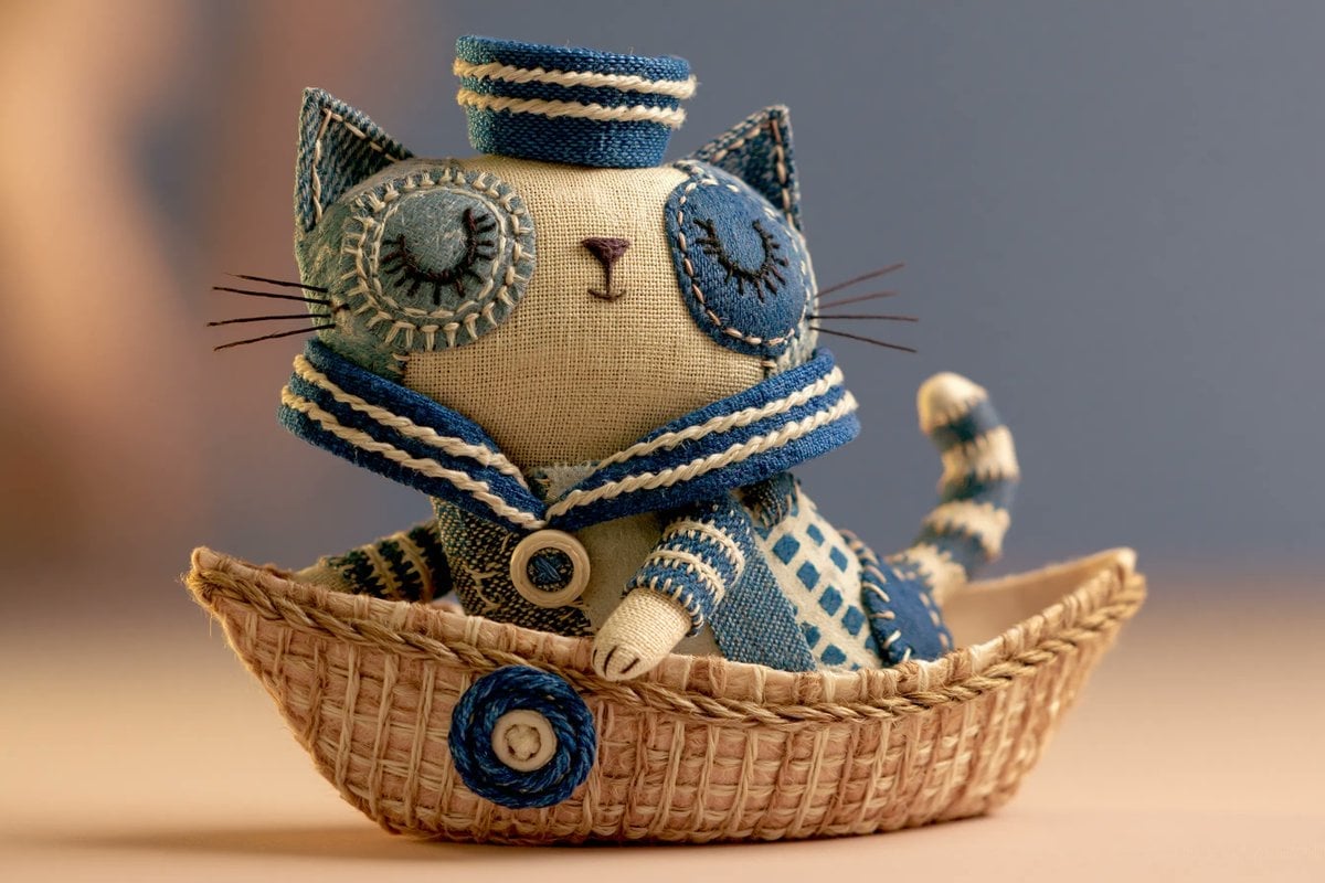 Stop-Motion Fabric Sculpture