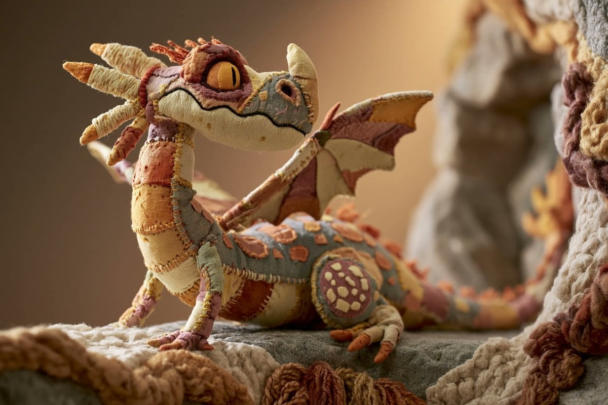 Stop-Motion Fabric Sculpture