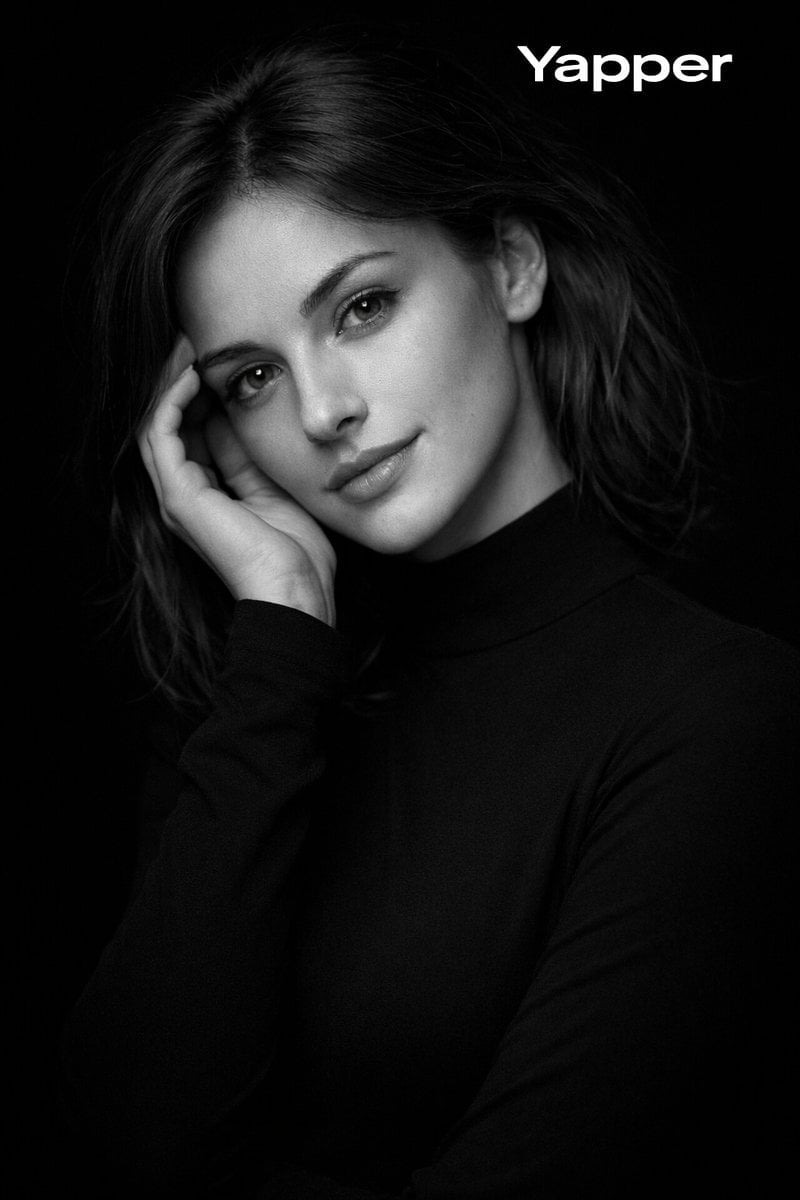 Monochrome Studio Portrait