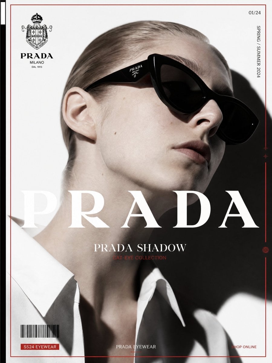 Avant-Garde Eyewear Campaign Poster