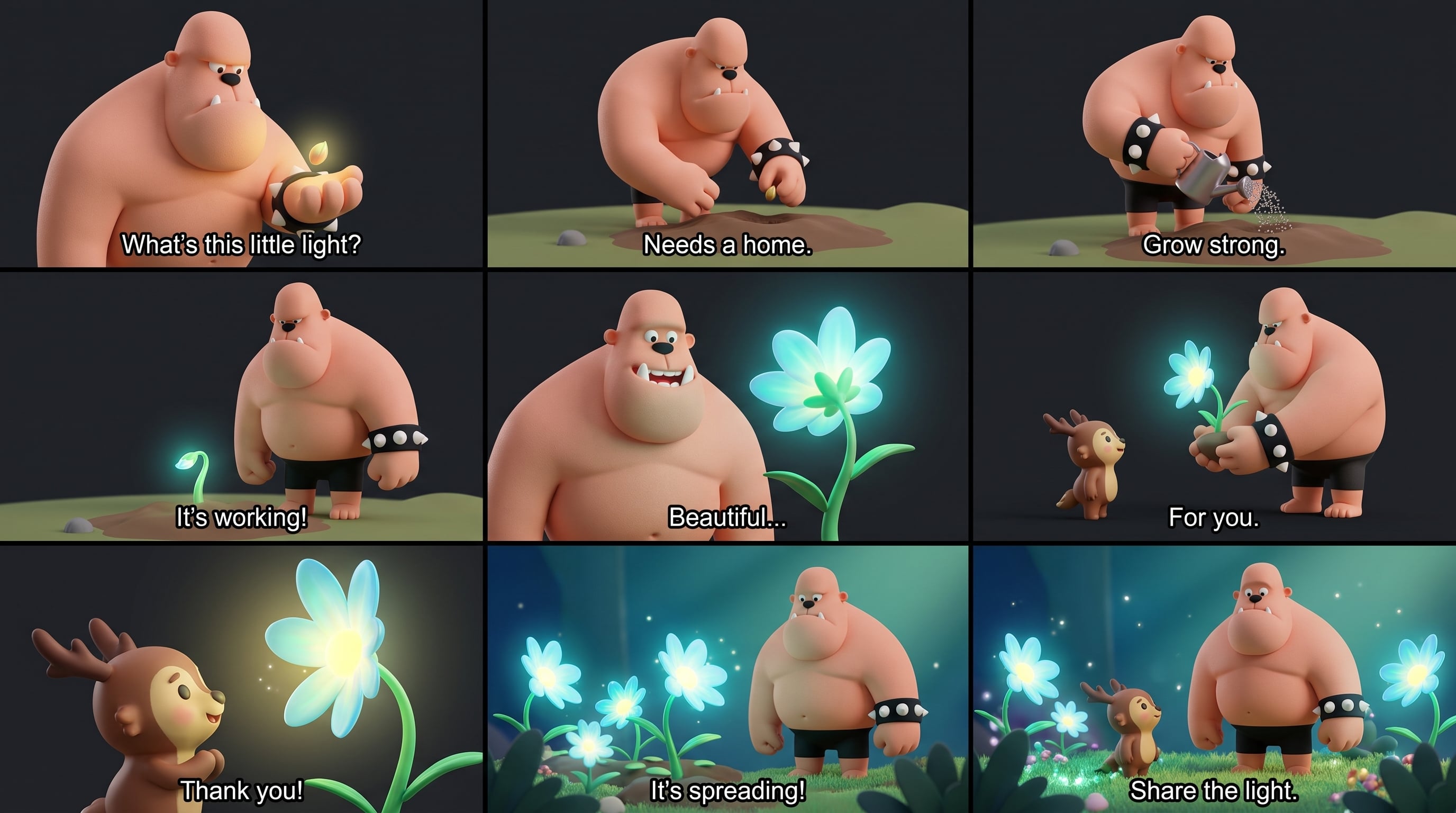 Animation Storyboard Grid