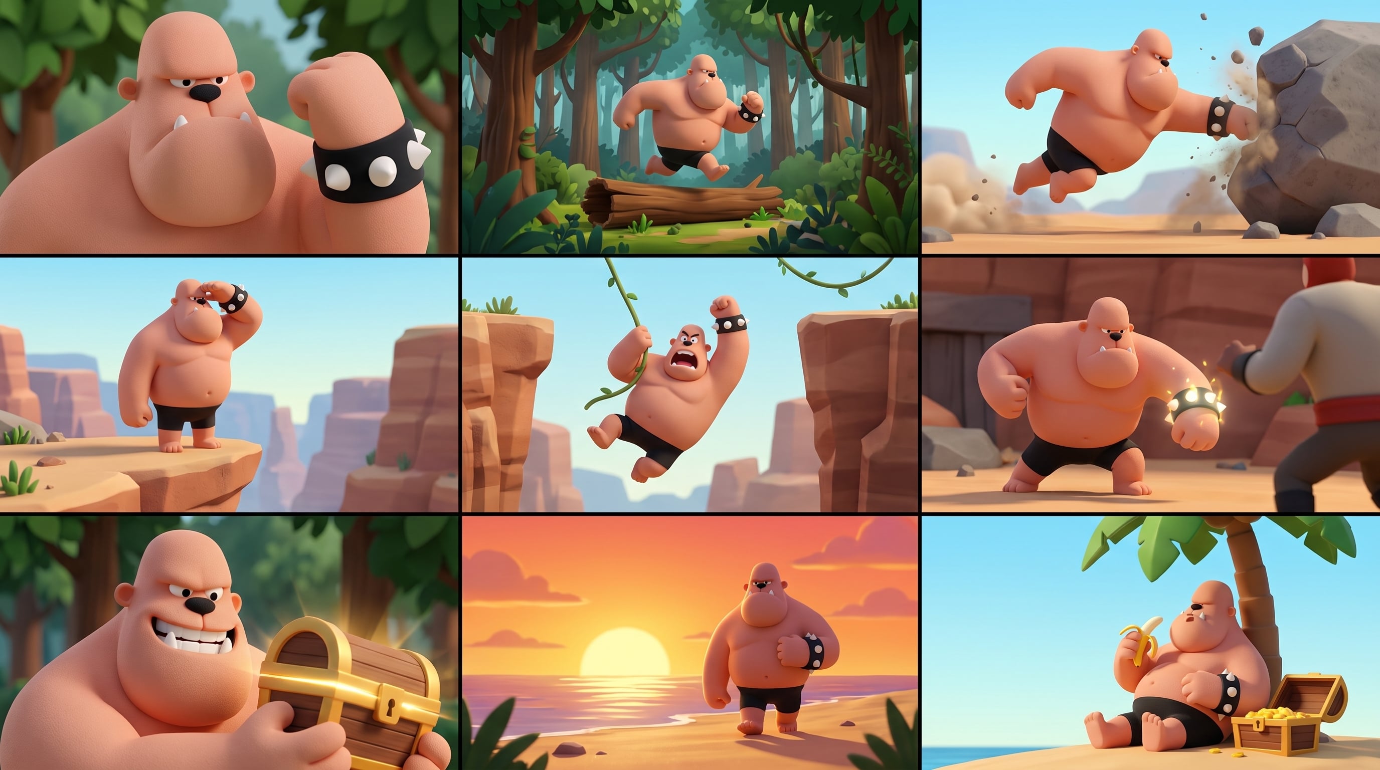 Animation Storyboard Grid