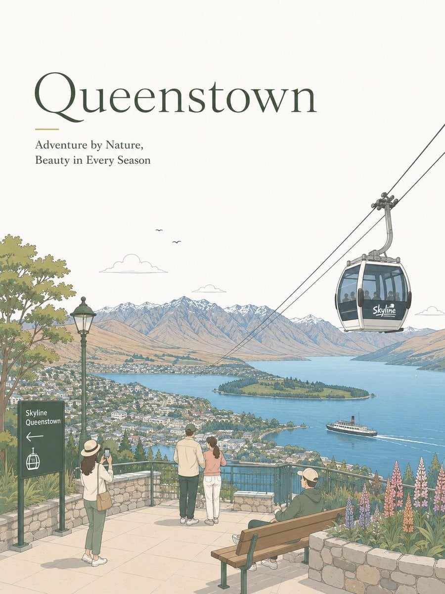 Minimalist Editorial Travel Poster