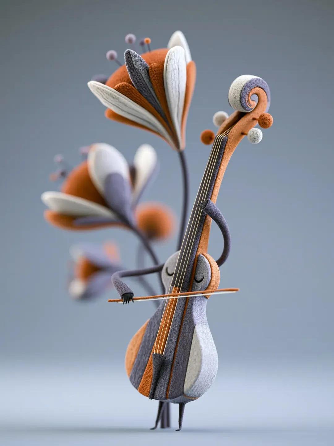 Handcrafted Textile Sculpture