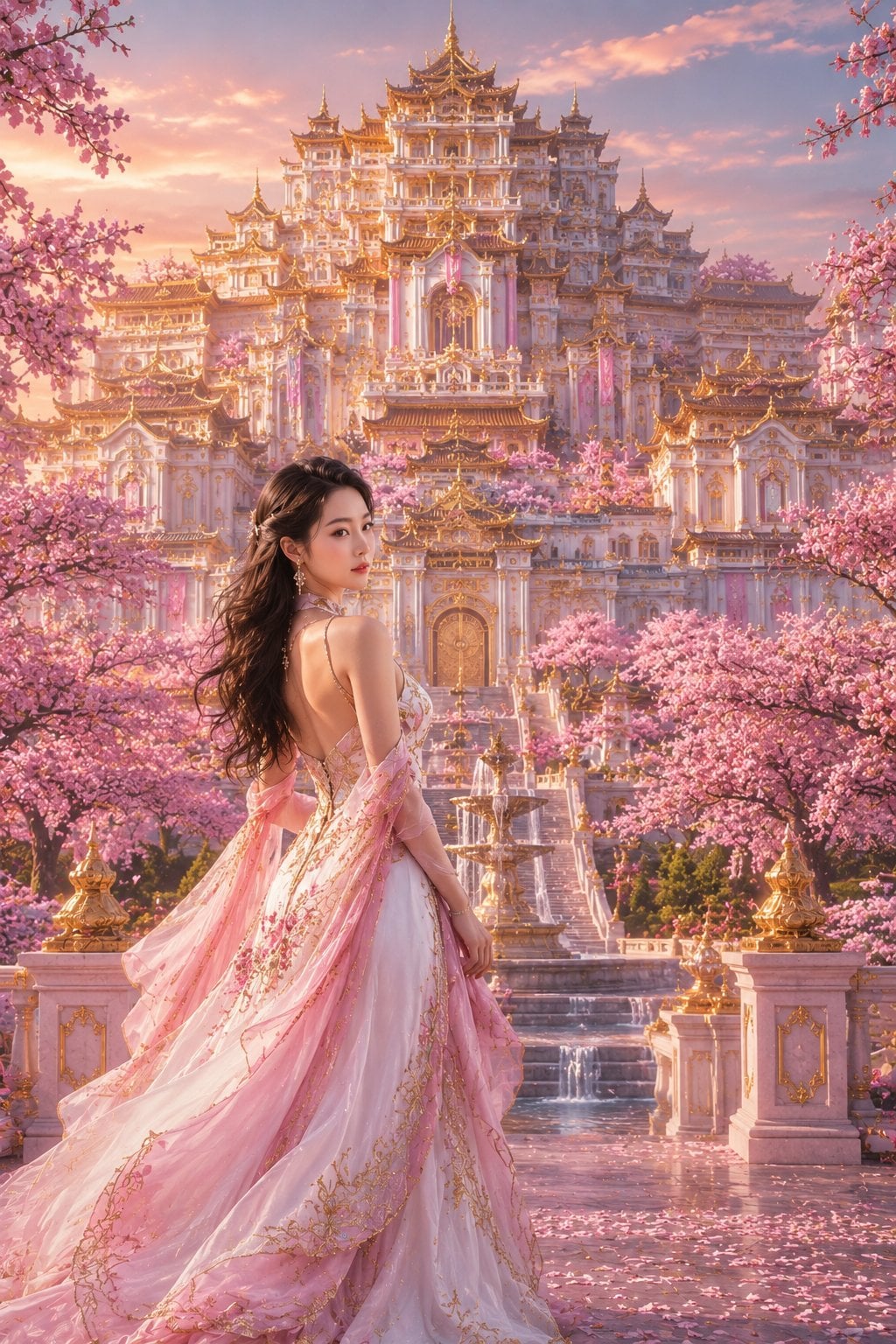 Sakura Sky Palace Portrait