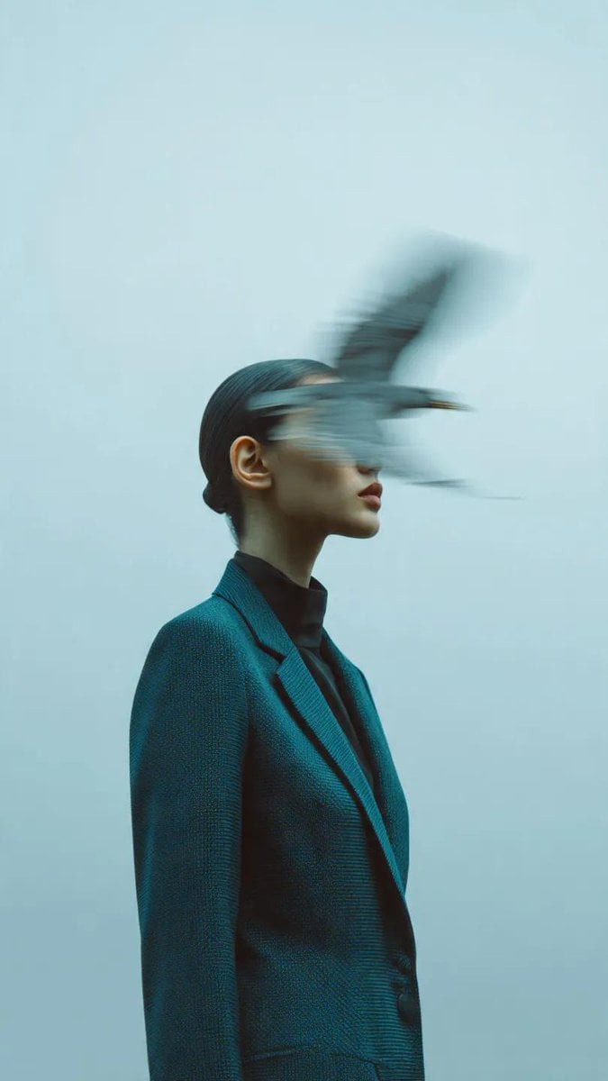 Surrealist Editorial Fashion Cover