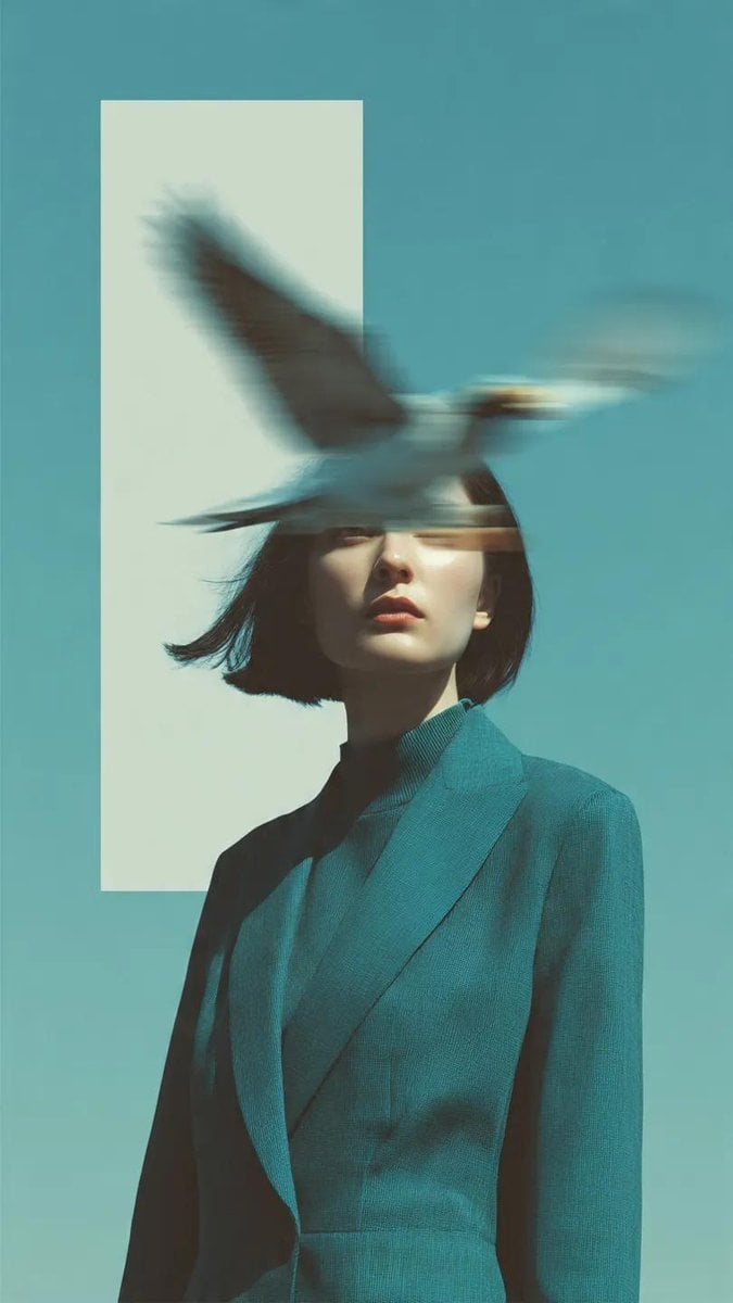 Surrealist Editorial Fashion Cover