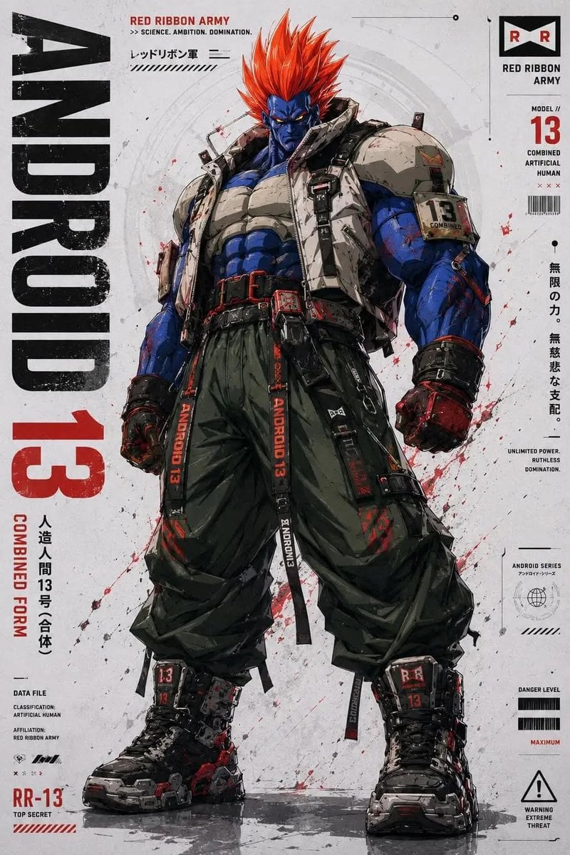 Cyberpunk Tactical Android Concept