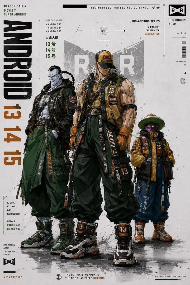 Cyberpunk Tactical Android Concept