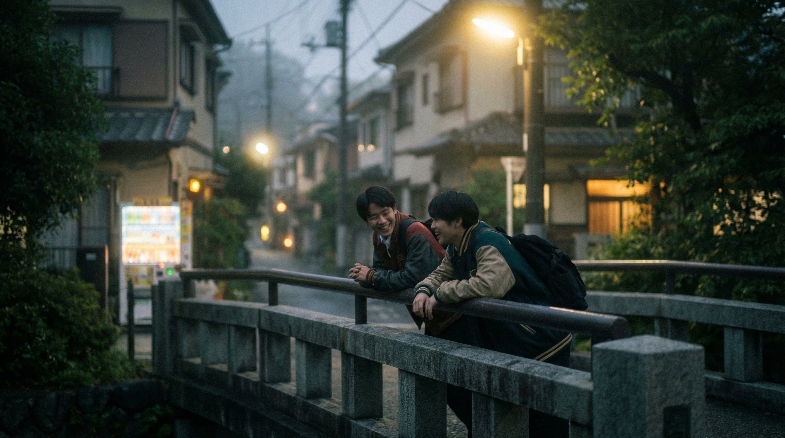 Cinematic Night in Japan