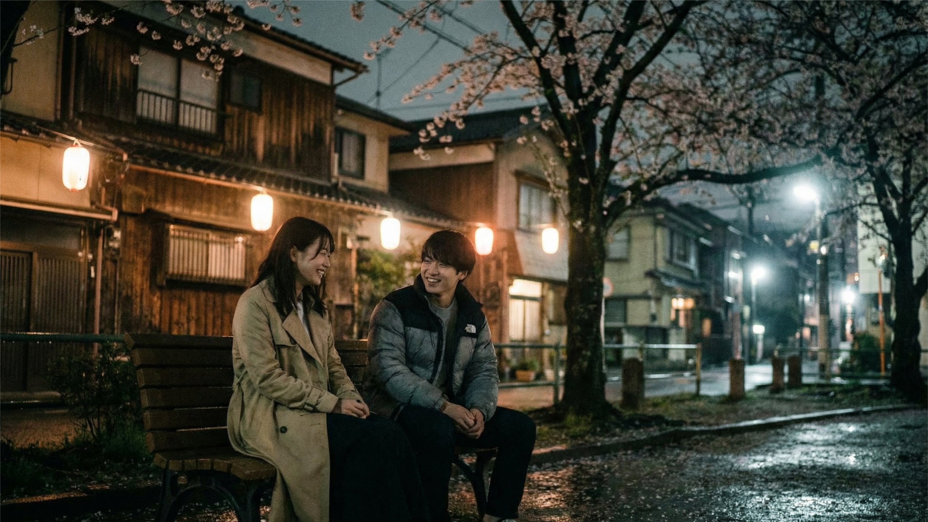 Cinematic Night in Japan