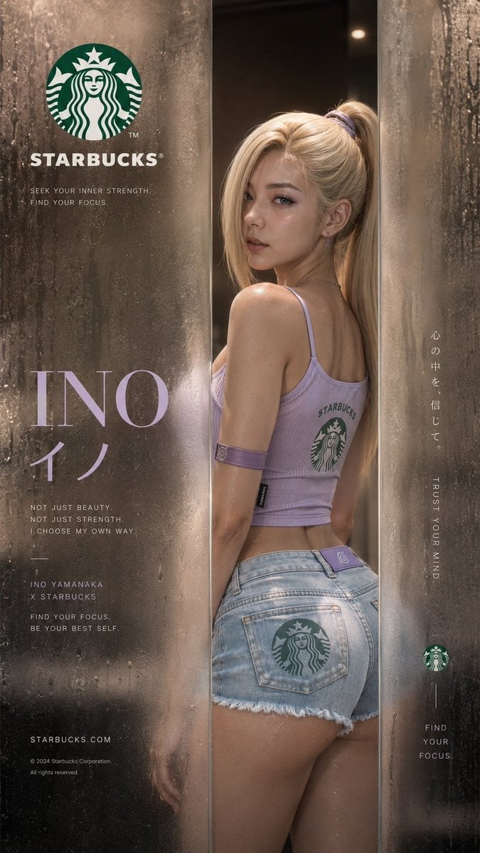 Anime Brand Campaign Poster
