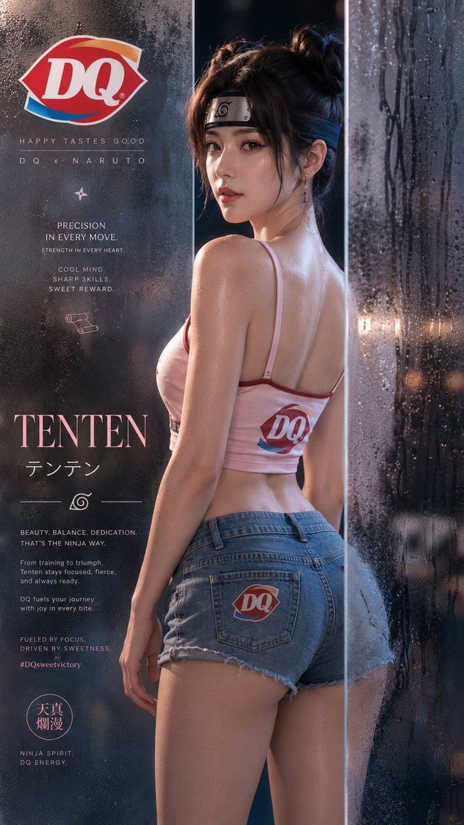 Anime Brand Campaign Poster