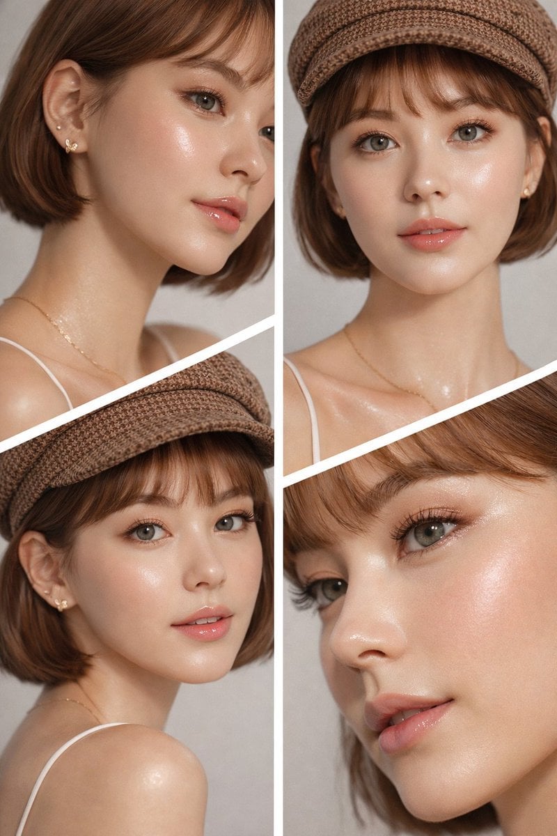 K-Beauty Editorial Collage