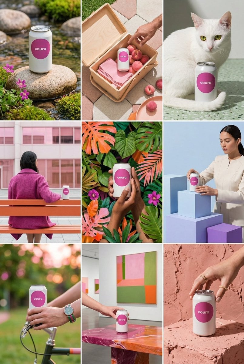 Cohesive Instagram Grid Campaign