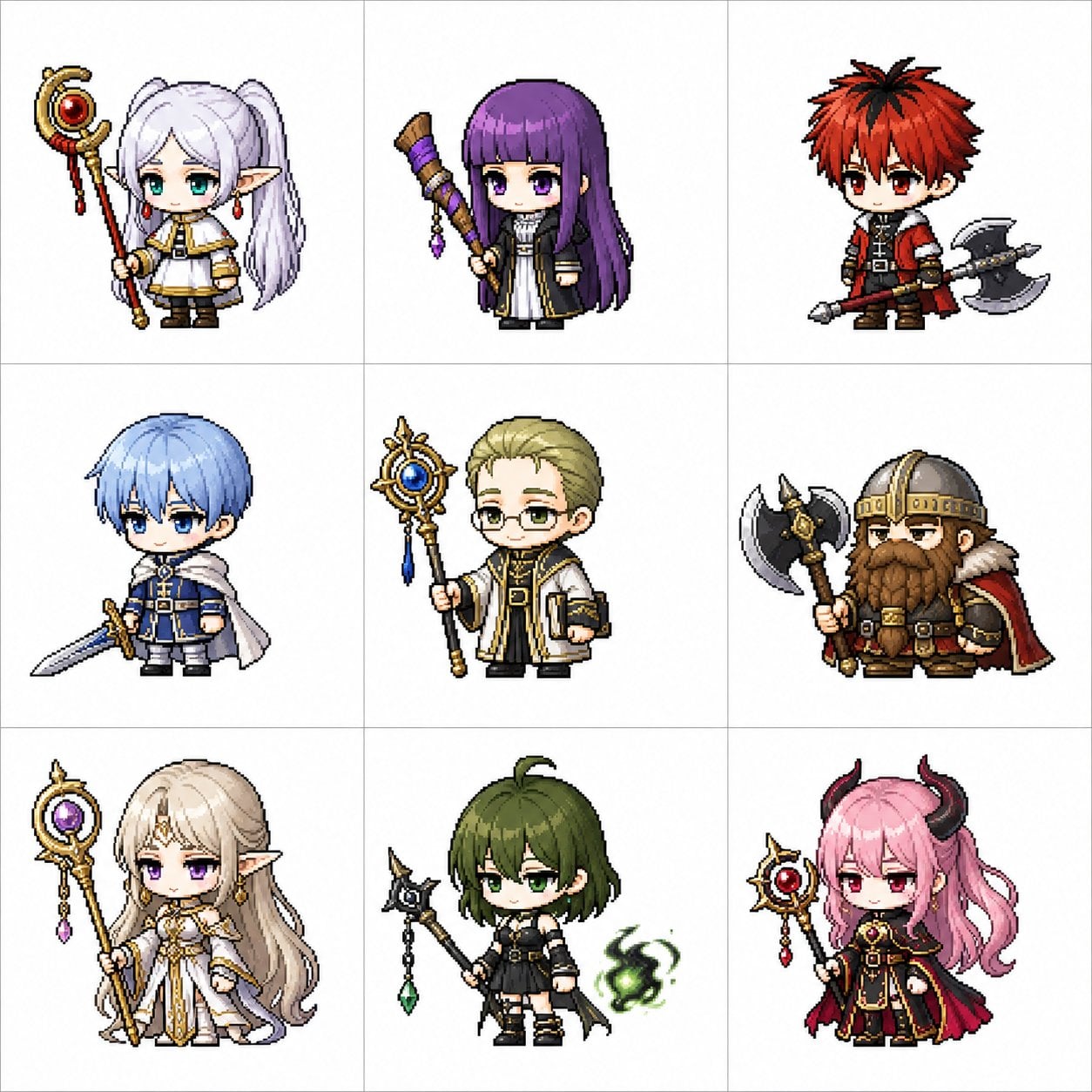 MapleStory Style Illustration