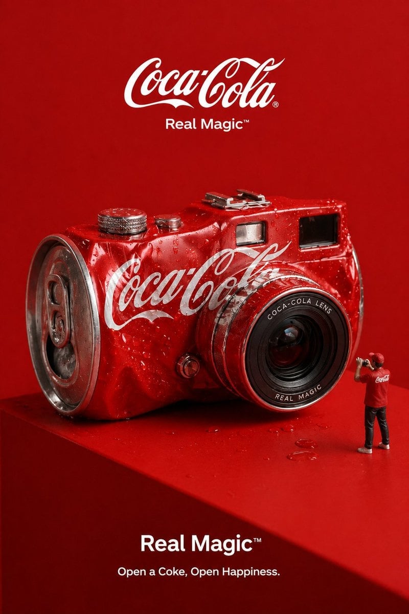 Surreal 3D Brand Advertisement