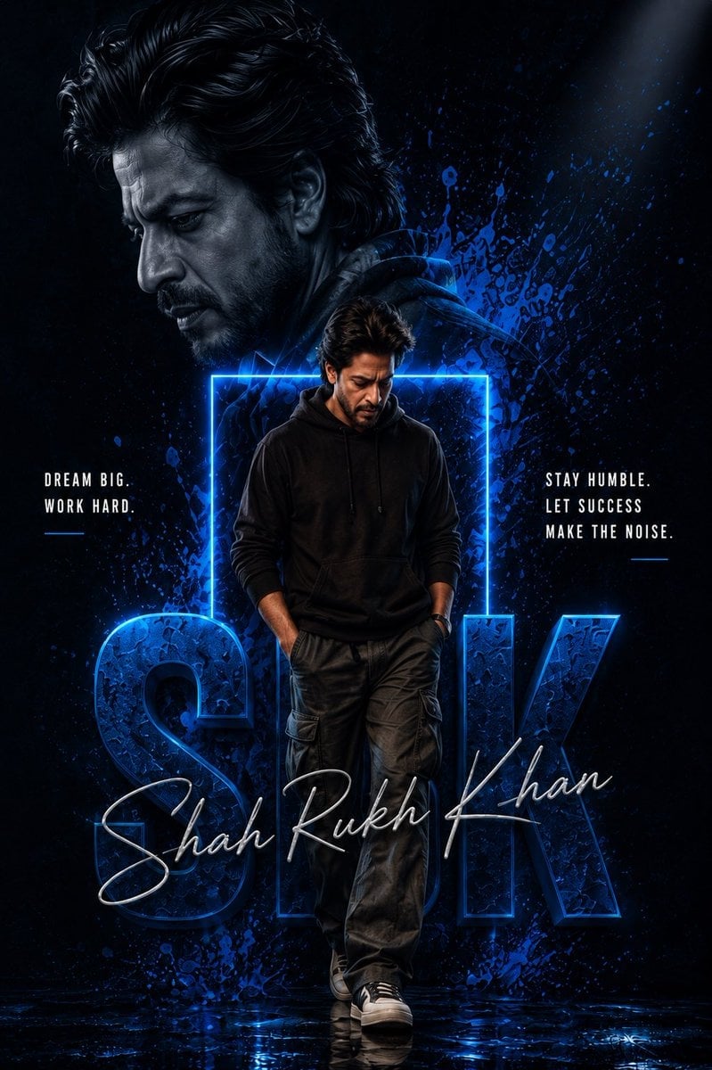 Cinematic Celebrity Editorial Poster
