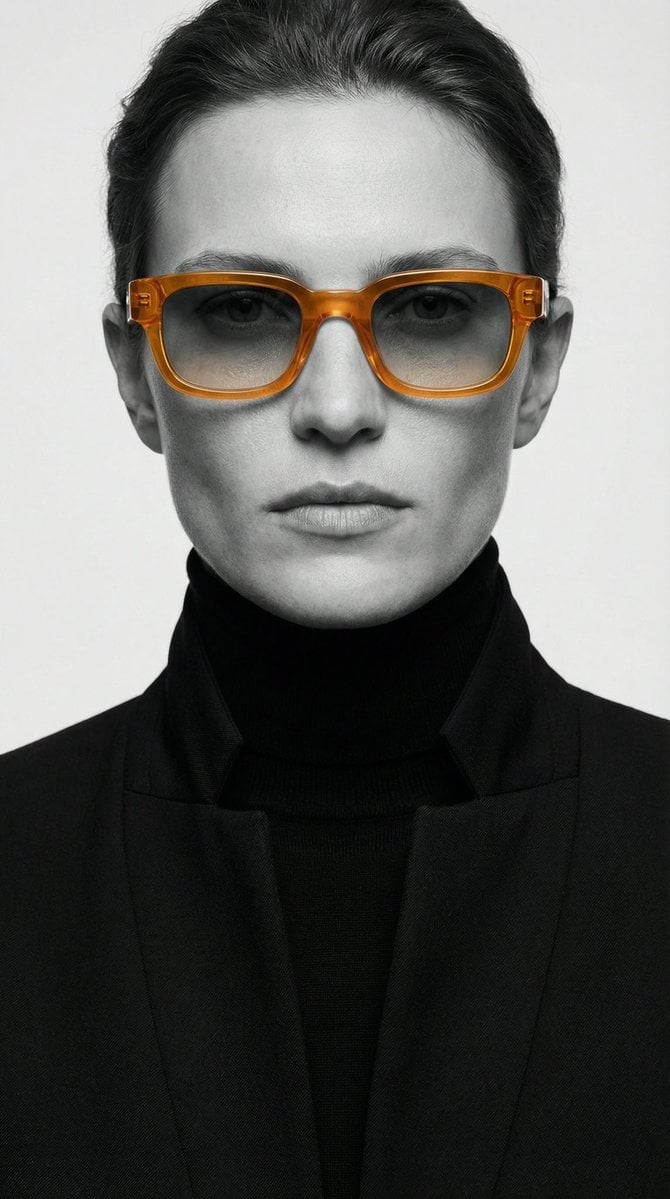 Selective Color Fashion Portrait