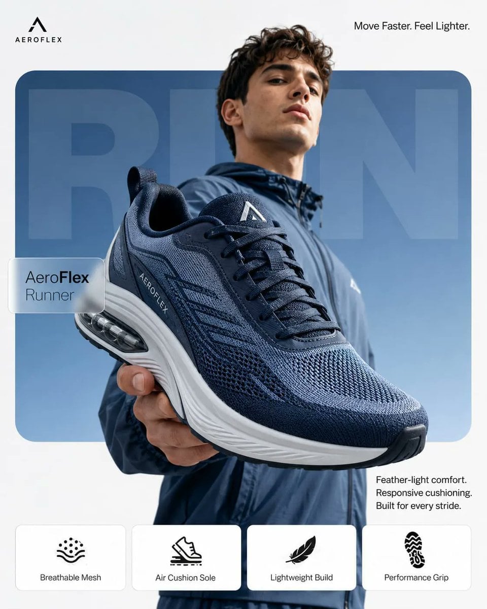 Premium Product Campaign Poster