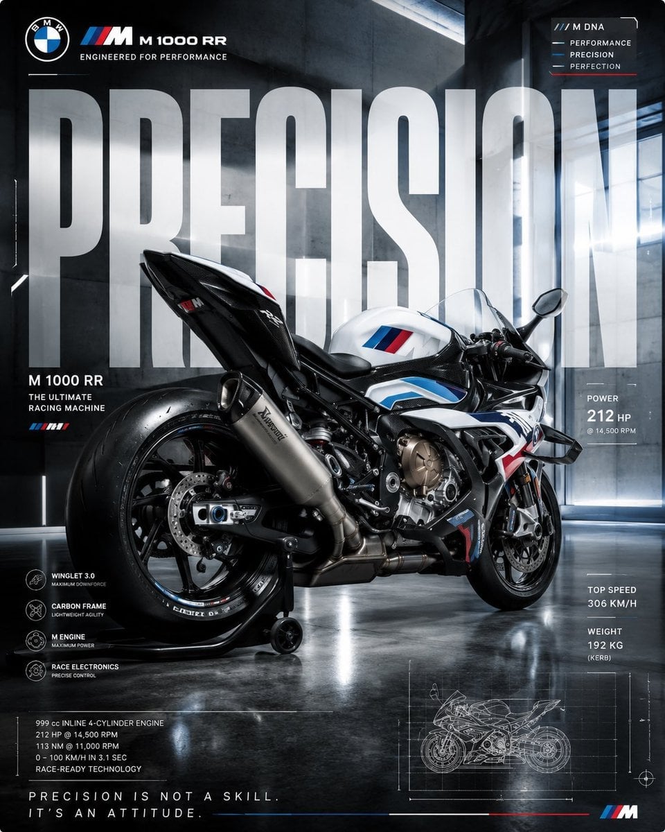 Ducati Panigale V4 Motorsport Poster