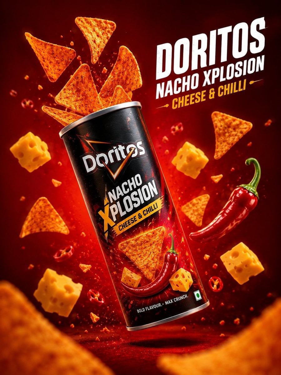 Spicy Potato Chips Commercial Ad