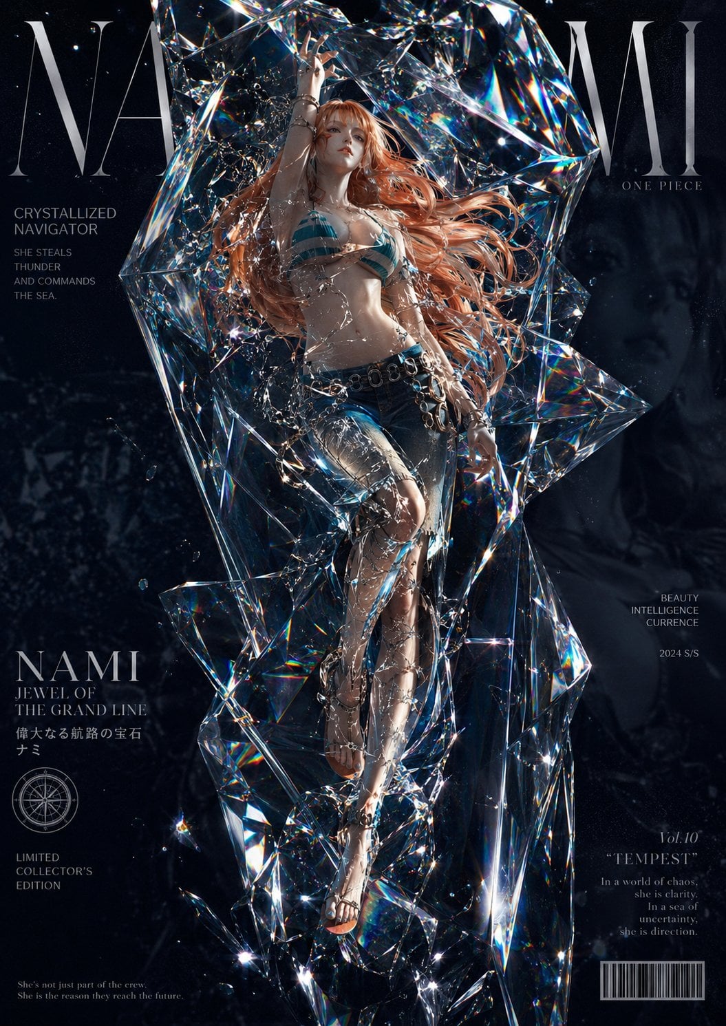 Avant-Garde Crystal Editorial Cover