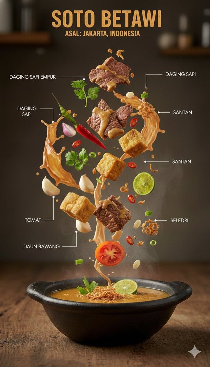 Indonesian Culinary Infographic