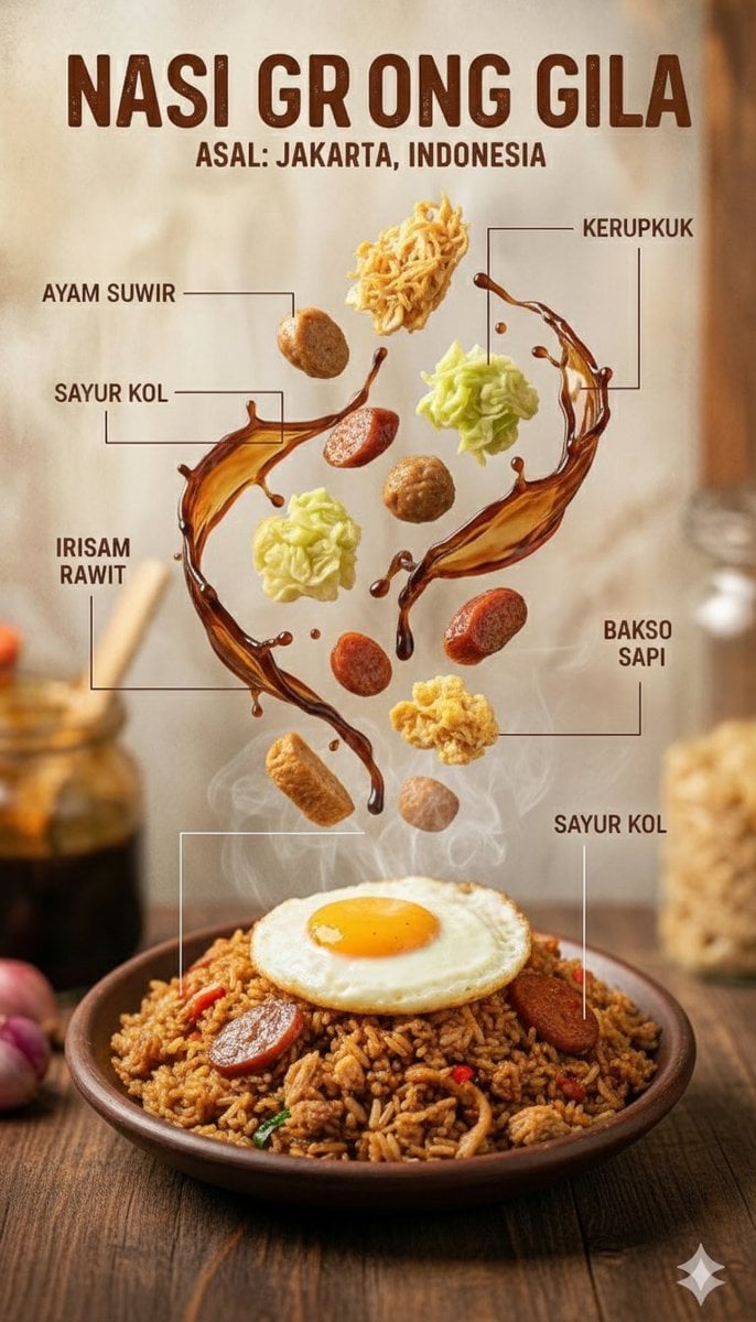 Indonesian Culinary Infographic