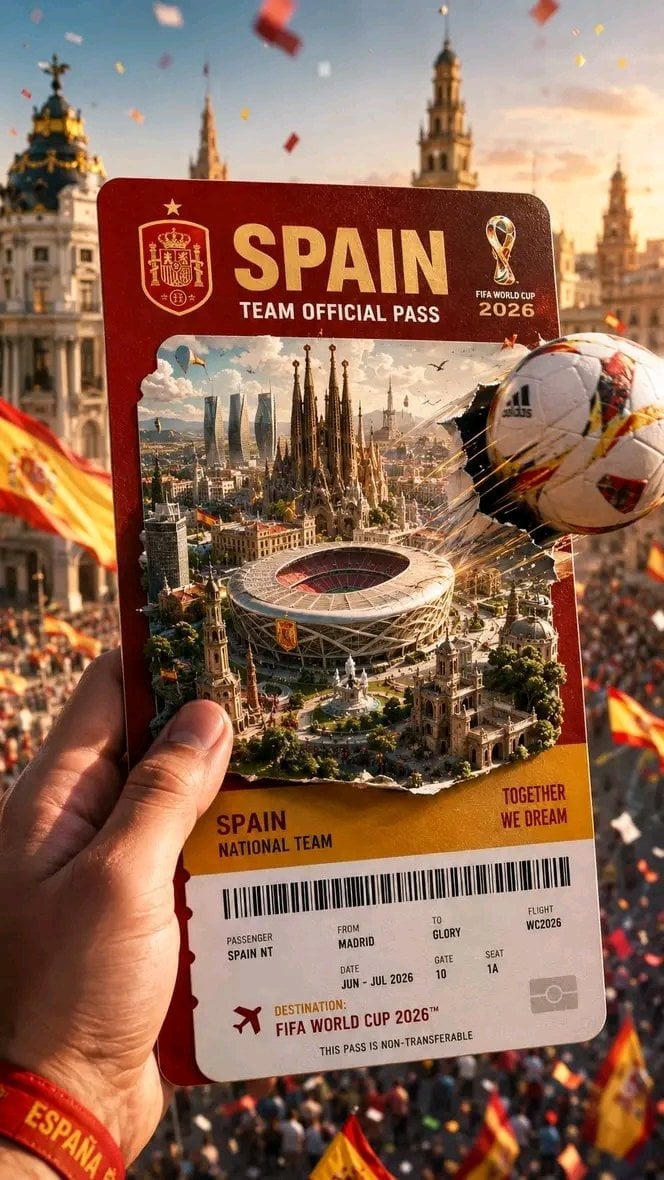 3D World Cup Tournament Pass Poster