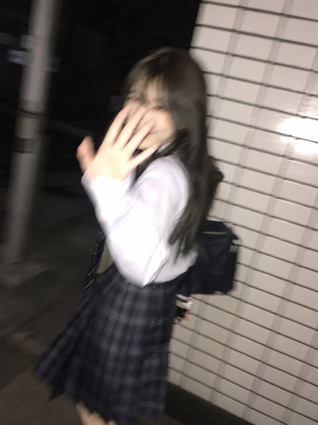 Candid Tokyo Night Snapshot
