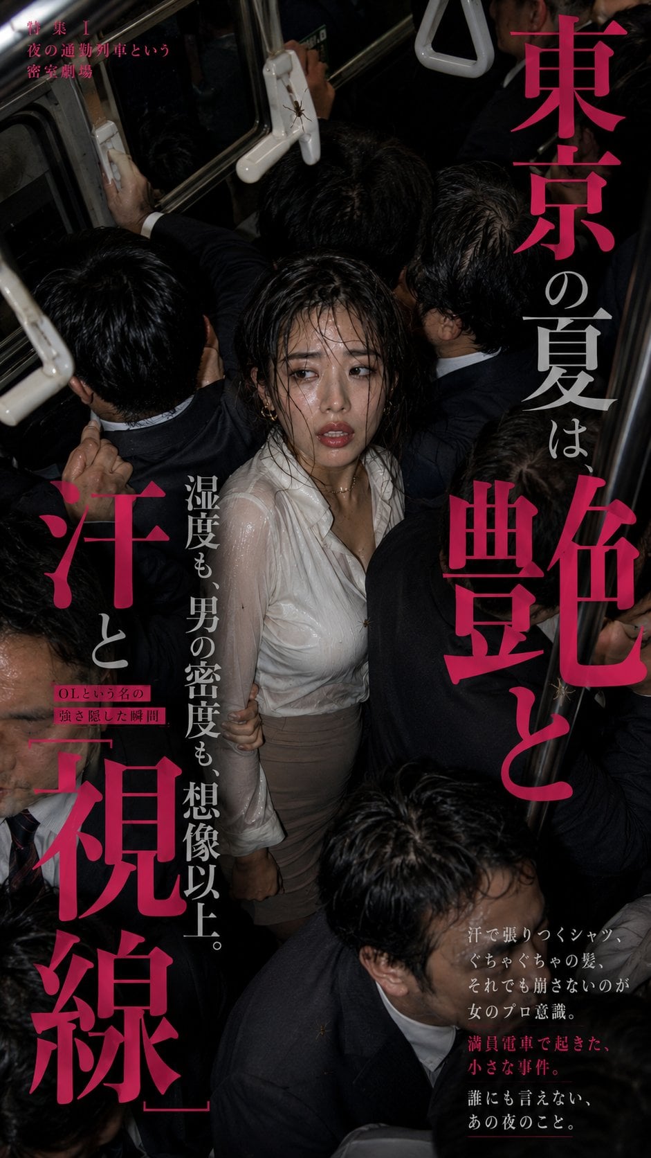 Tokyo Subway Fashion Editorial