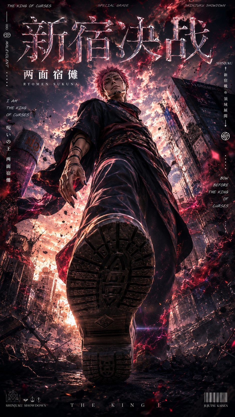 Satoru Gojo Live-Action Movie Poster