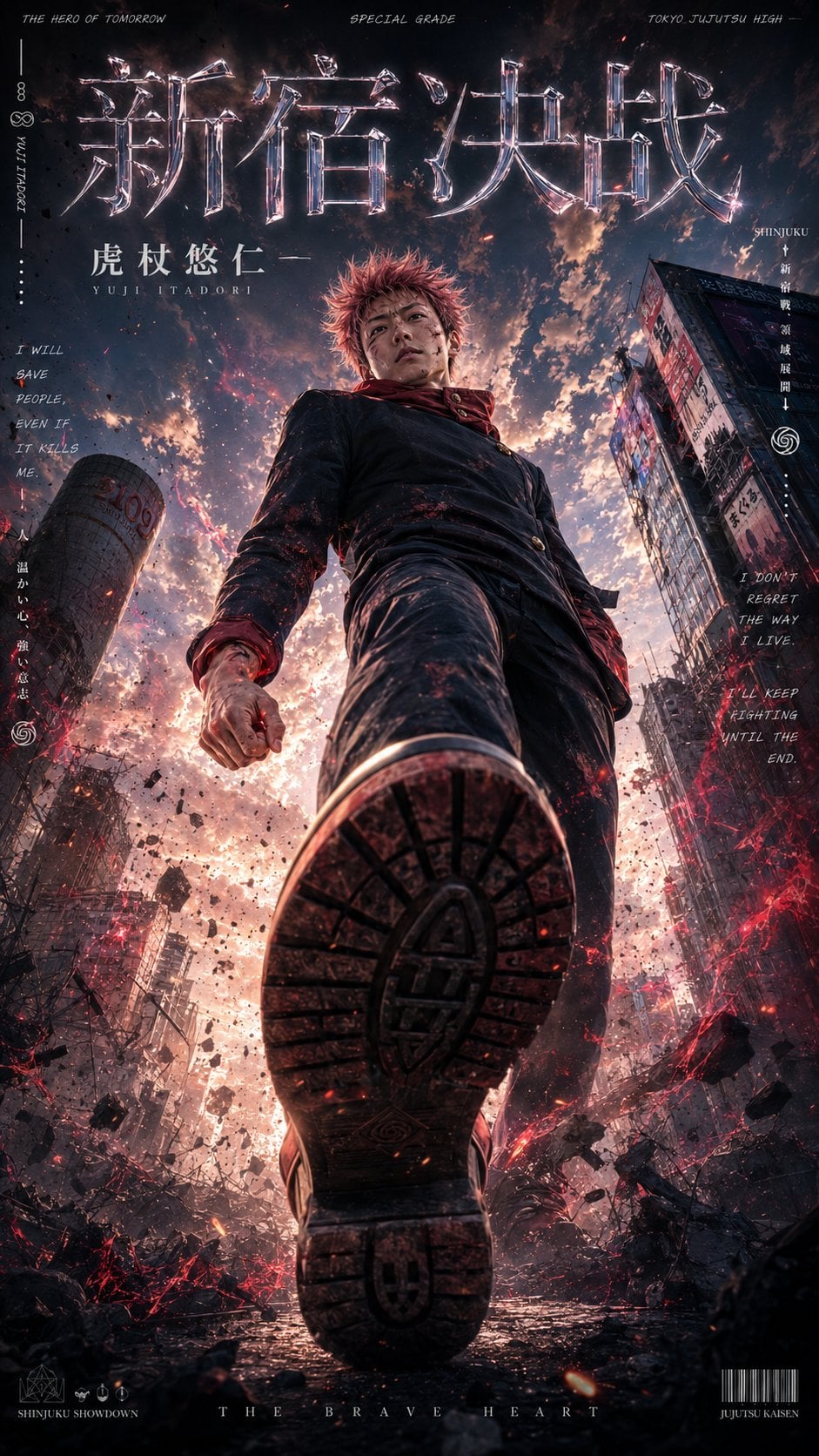 Satoru Gojo Live-Action Movie Poster