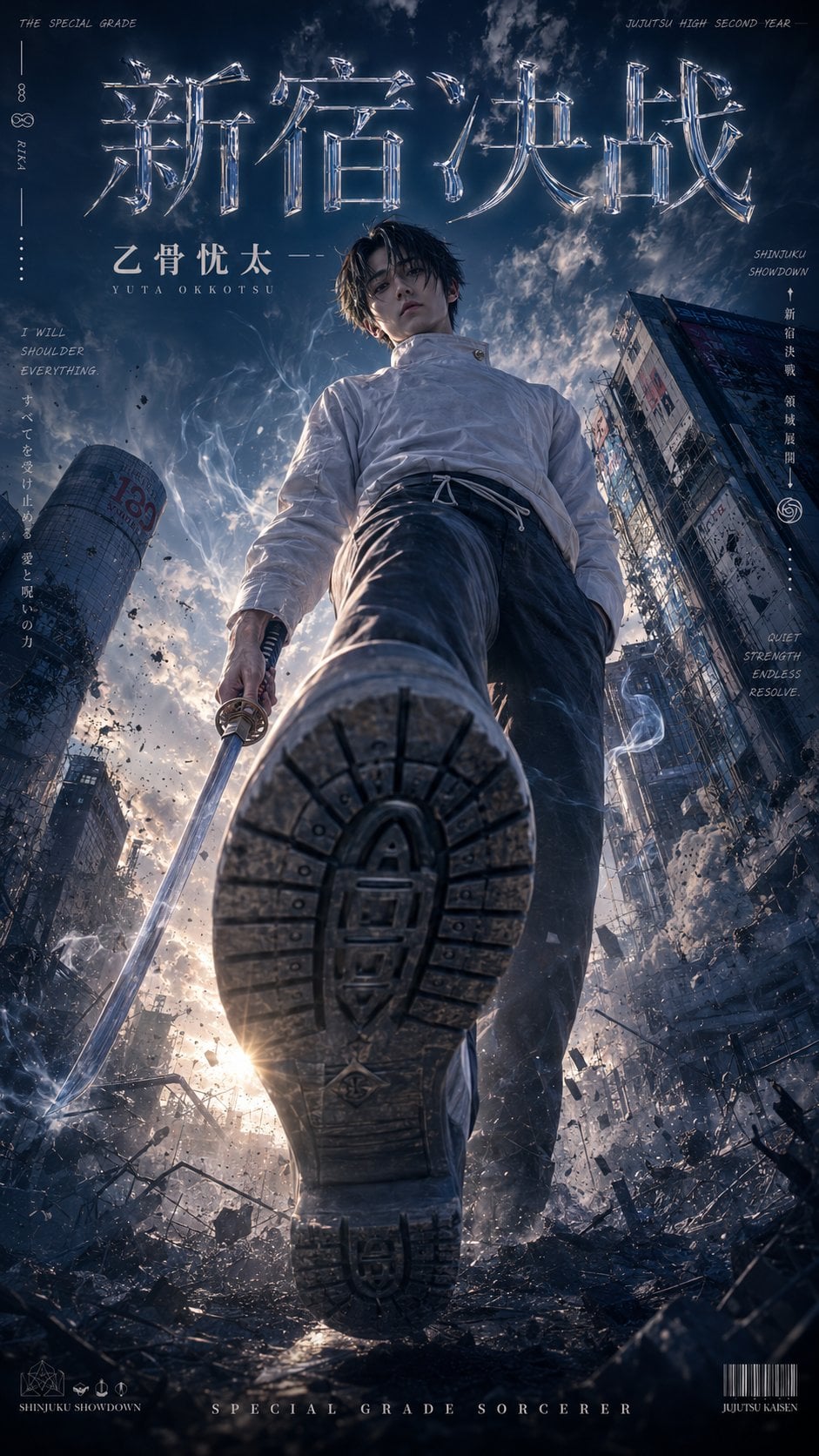 Satoru Gojo Live-Action Movie Poster