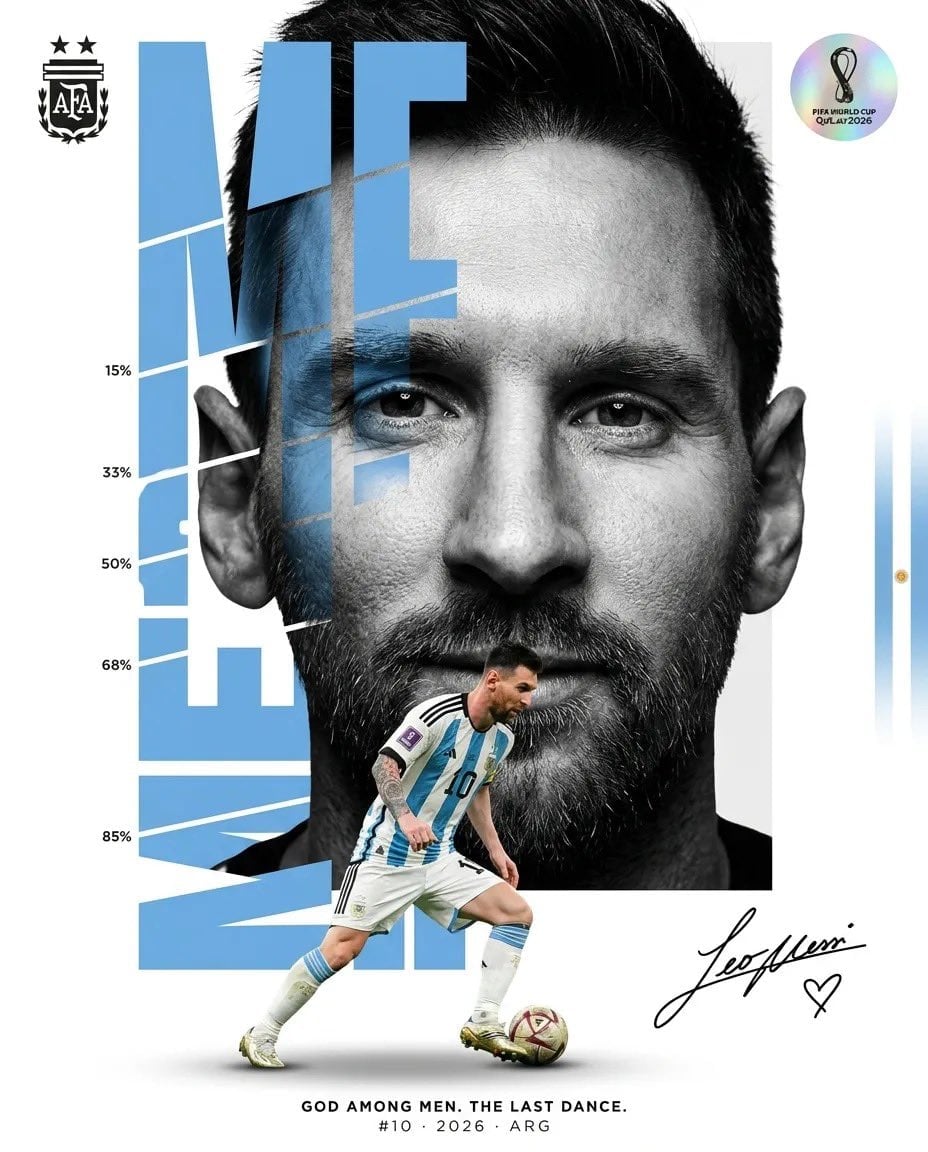 Luxury Football Editorial Poster