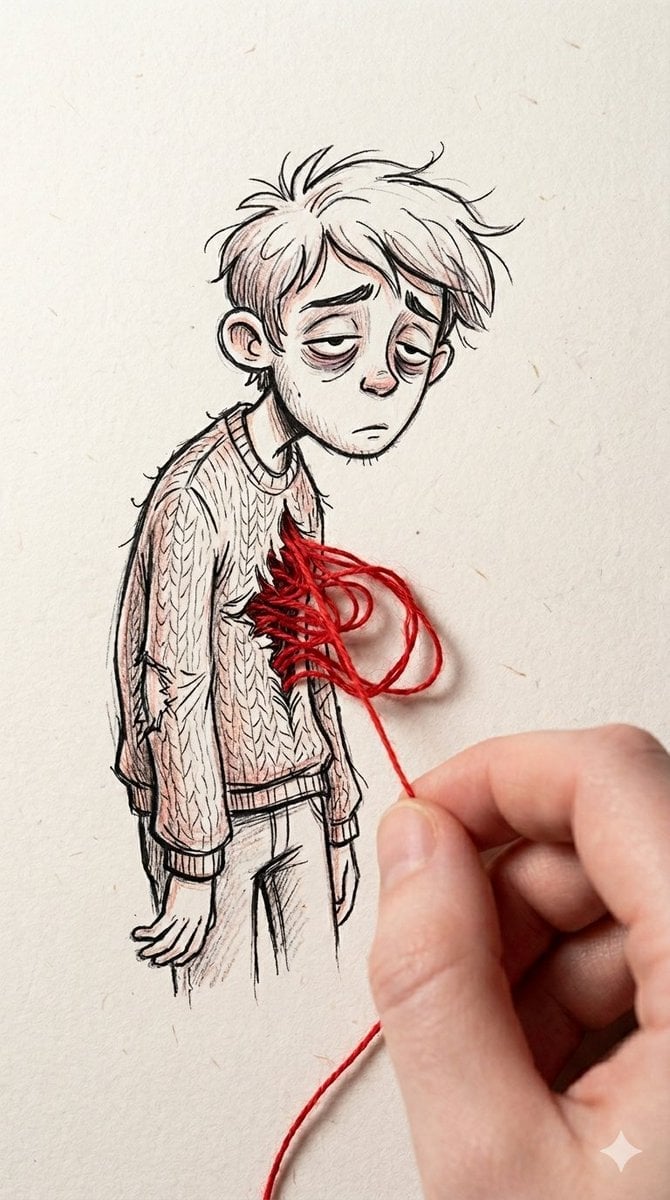 Mixed Media Doodle Art